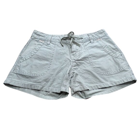 Unionbay Womens Casual Cotton Shorts Size 3 Light Gray - Picture 1 of 8